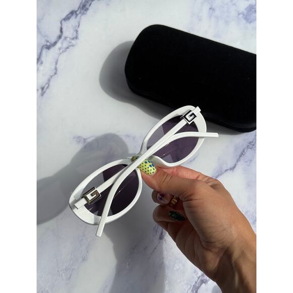 SALE! NEW Gucci GG1684SA G String White Logo Sunglasses - Picture 3 of 10